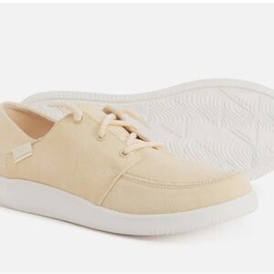 Chaco Women’s Yellow Chillos Canvas Boat Sneakers Shoes 8.5